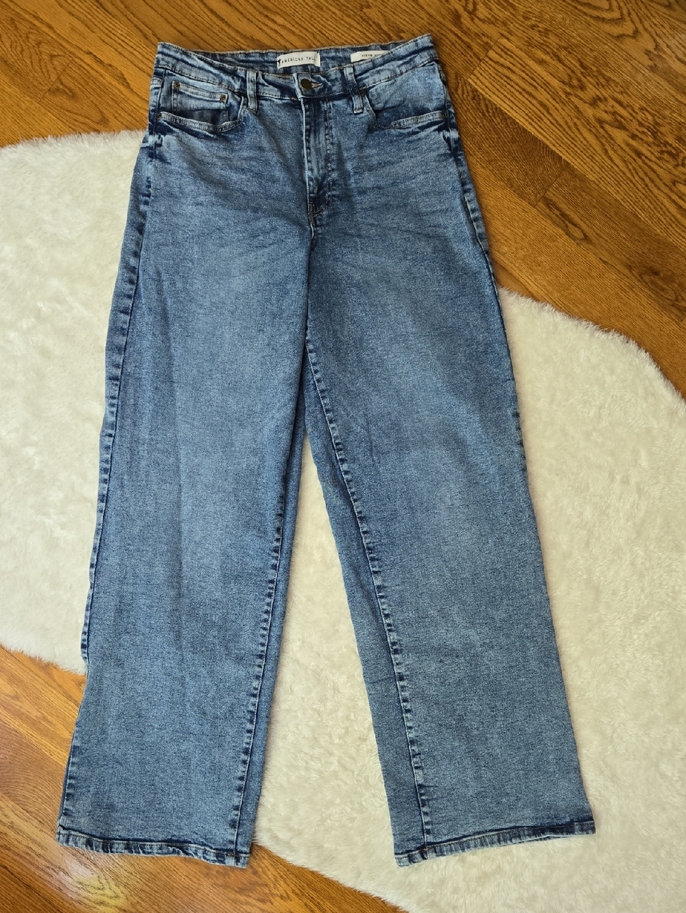 American Tall Stevie Wide Leg Jeans, Womens 31/37